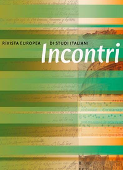 Italy and France: Cultural Exchanges, the new issue of the magazine Incontri. Rivista Europea di Studi Italiani