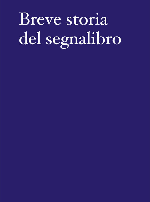 Breve storia del segnalibro