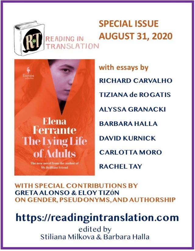 Reading in Translation, un periodico on line che promuove la traduzione di libri stranieri in lingua inglese.