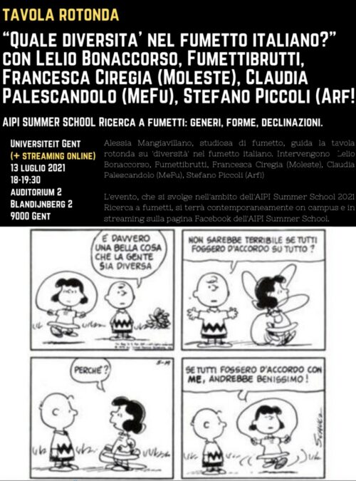 Ghent: seminar on Italian comics.