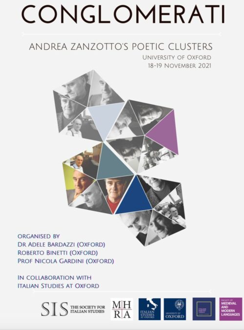 Oxford: Conglomerati. Andrea Zanzotto’s poetic clusters.