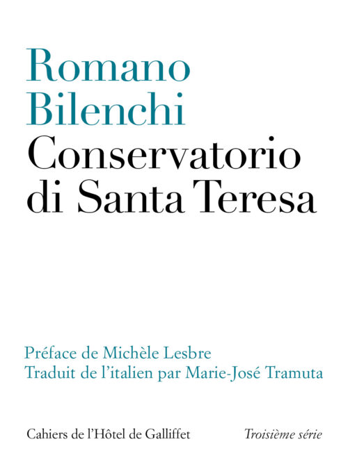 Paris: Romano Bilenchi <ul>Conservatorio di Santa Teresa