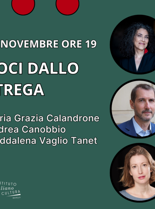 Bruxelles: Maria Grazia Calandrone, Andrea Canobbio, Maddalena Vaglio Tanet