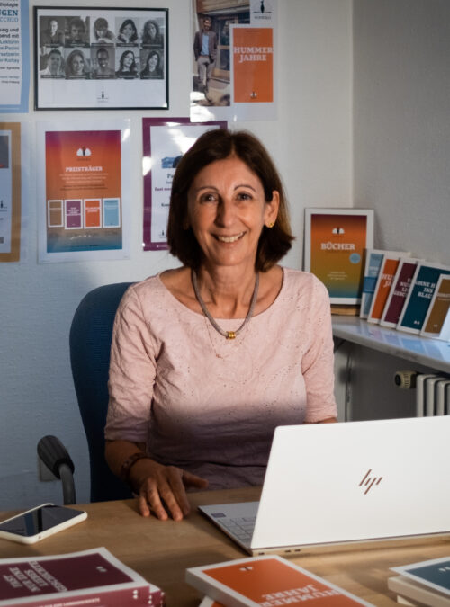 Zielort Frankfurt 2024<br> Interview mit Alessandra Ballesi-Hansen, Gründerin und Leiterin des nonsolo Verlags