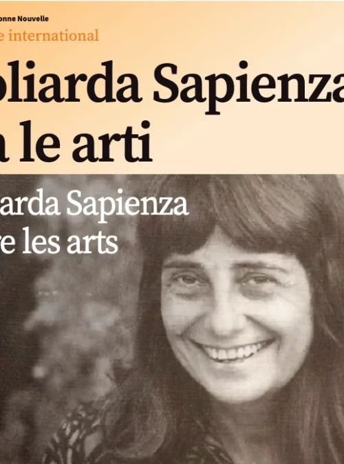 Goliarda Sapienza entre les arts / Goliarda Sapienza tra le arti
