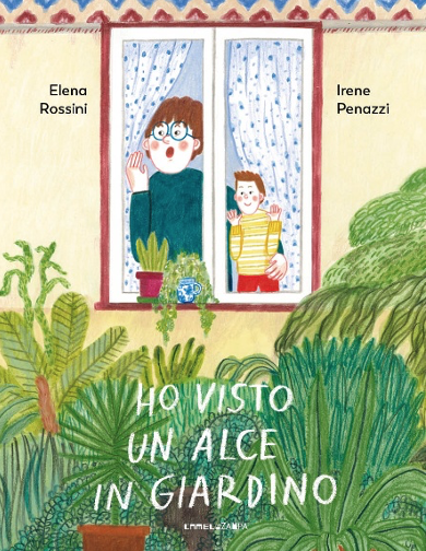 Ho visto un alce in giardino