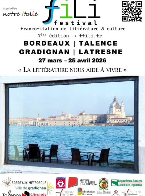 Bordeaux : festival di letteratura italiana