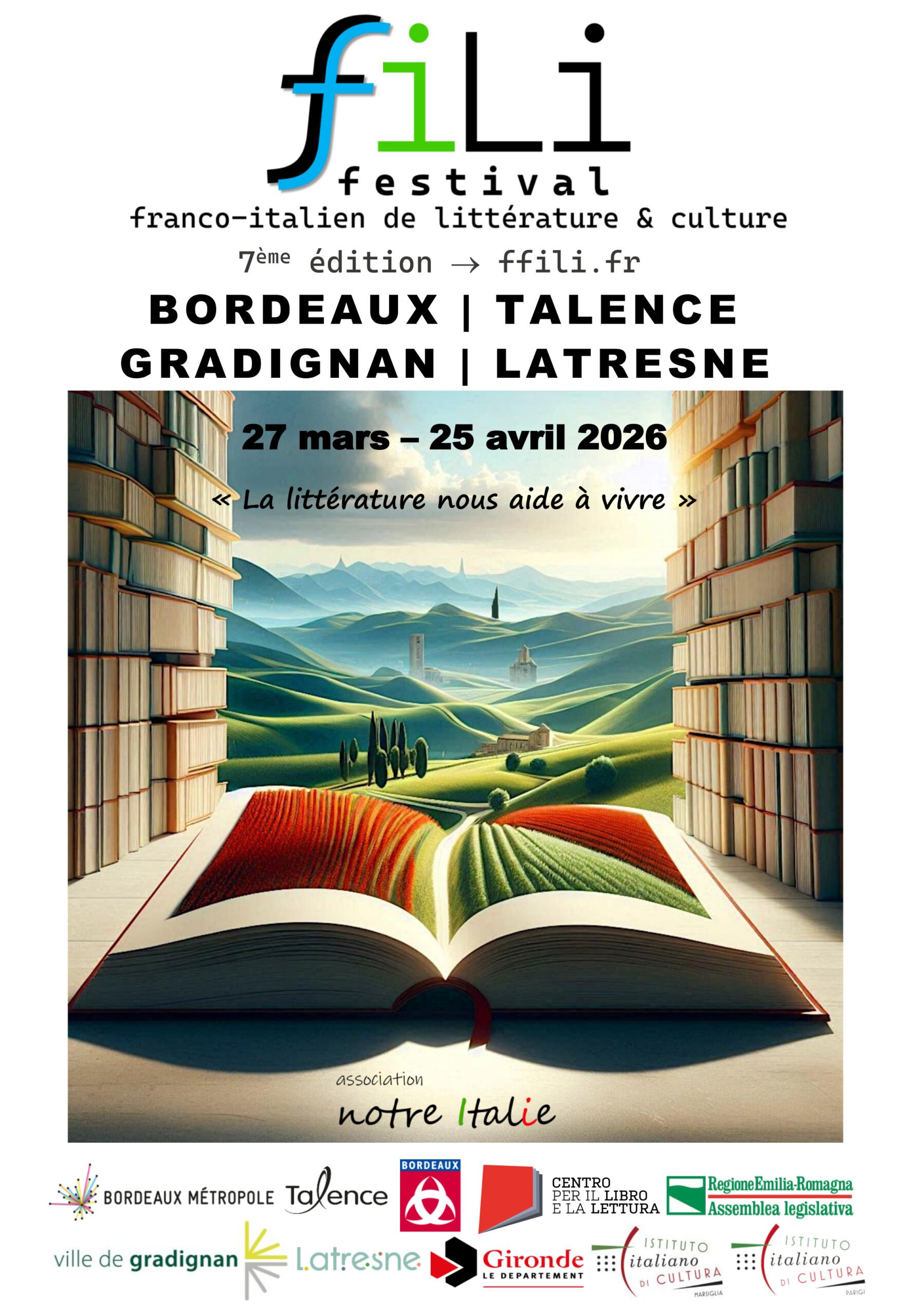Bordeaux: Italian Literature Festival