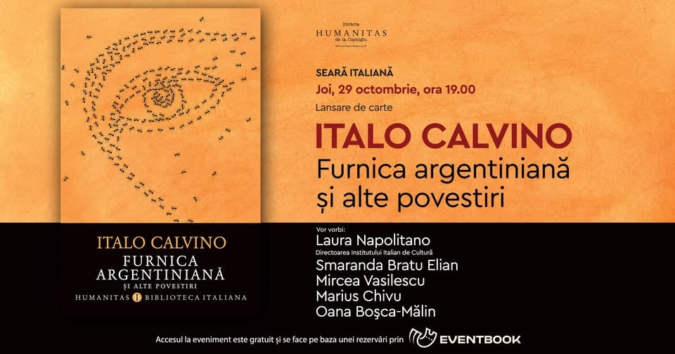 Bucarest: <i>La Fourmi argentine</i> d&rsquo;Italo Calvino en roumain