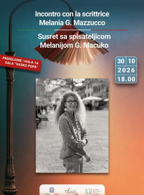 Belgrade: Melania Mazzucco