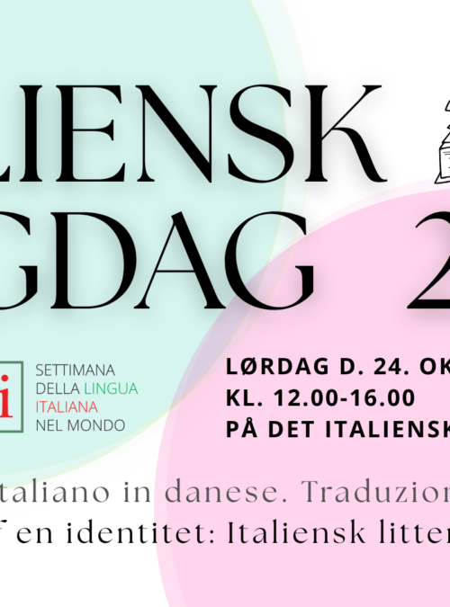Copenhagen: a day dedicated to Italian books translated into Danish