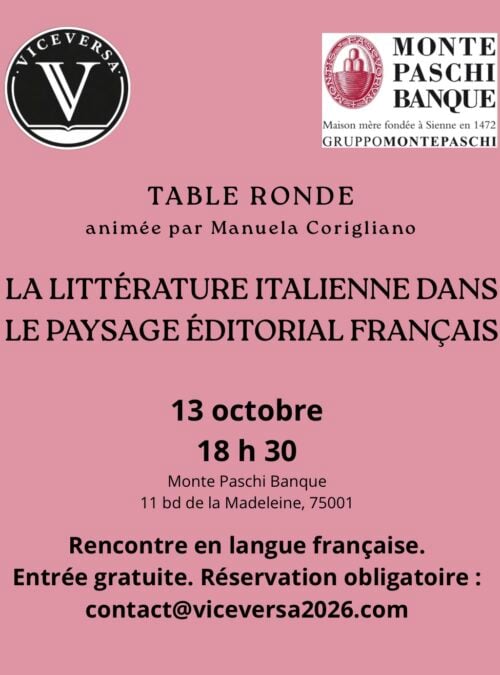 Italian literature in the French publishing context